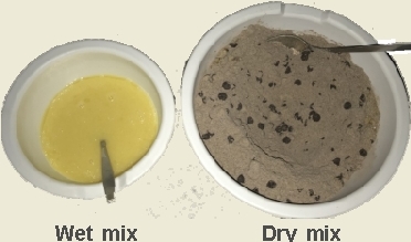 Egg & Oil and Dry Mixes